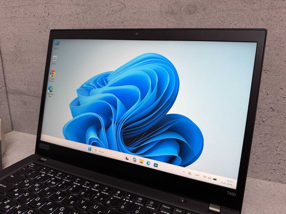 8gb ddr4/i5-8265U/256gb ssd/Стильний ноутбук Lenovo T490