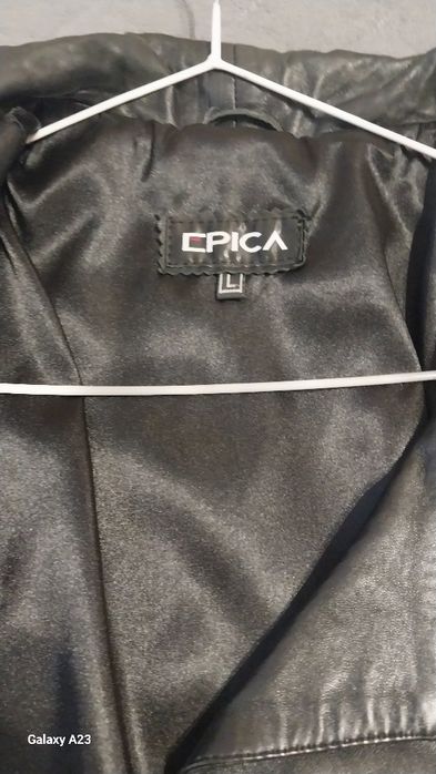 Шкіряна  куртка косуха EPICA