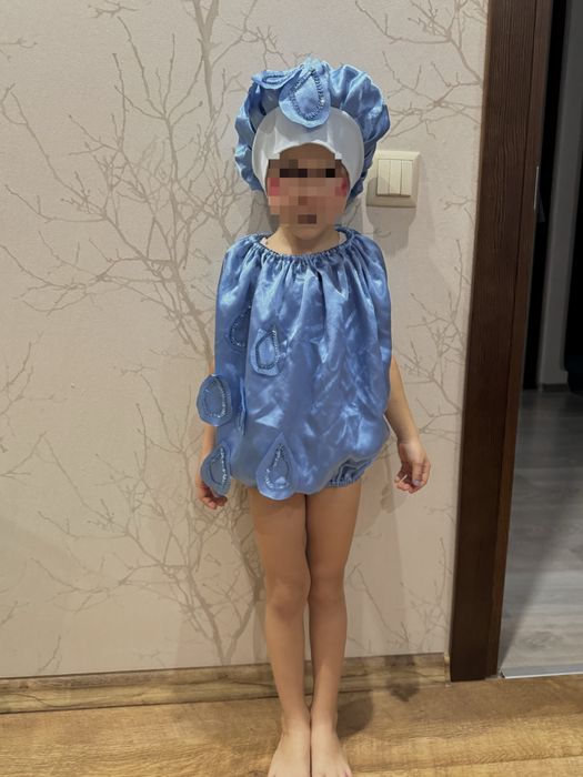 Костюм капельки на 4/5 лет