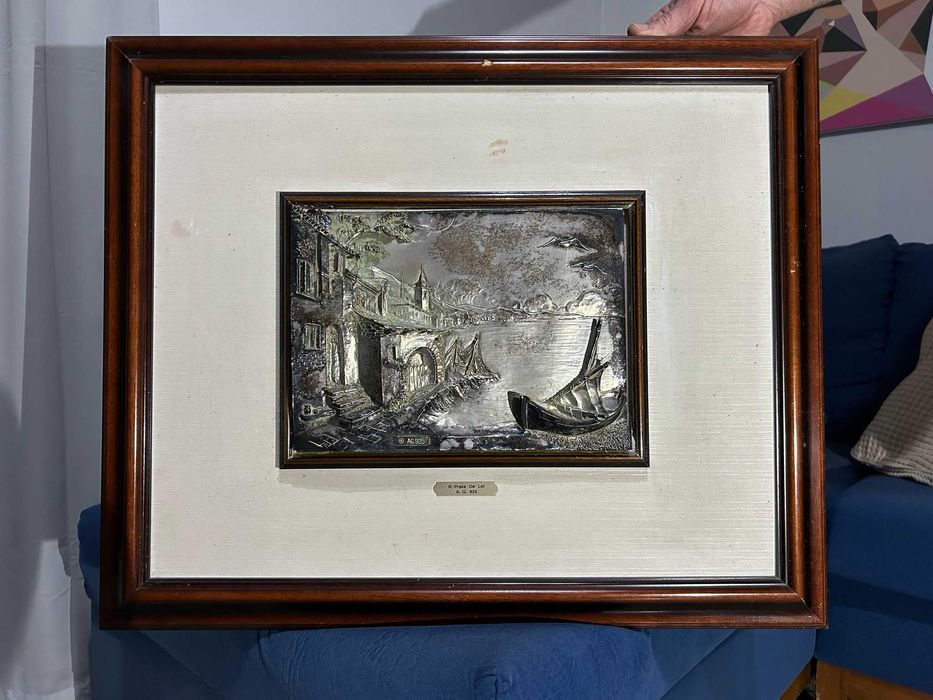 Quadros em Prata de lei