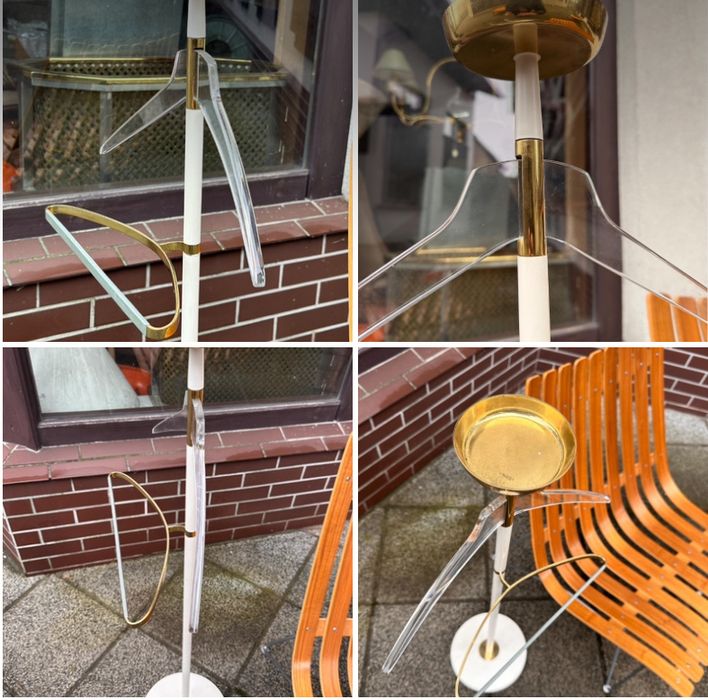 Vereinigte Werkstaetten kamerdyner, stojak podłogowy. Mid century