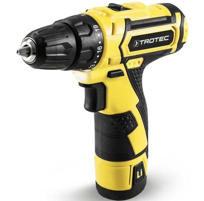 Дриль-шурупокрут акумуляторний Trotec PSCS 11-12V + кейс