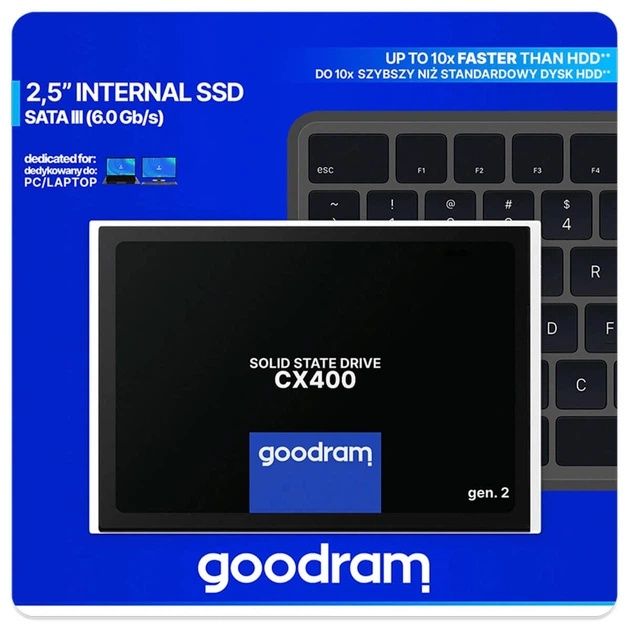 SSD GoodRAM CX400 Gen.2 256GB SATA III