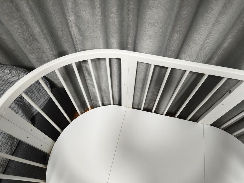 Дитяче ліжечко овальне, трансформер