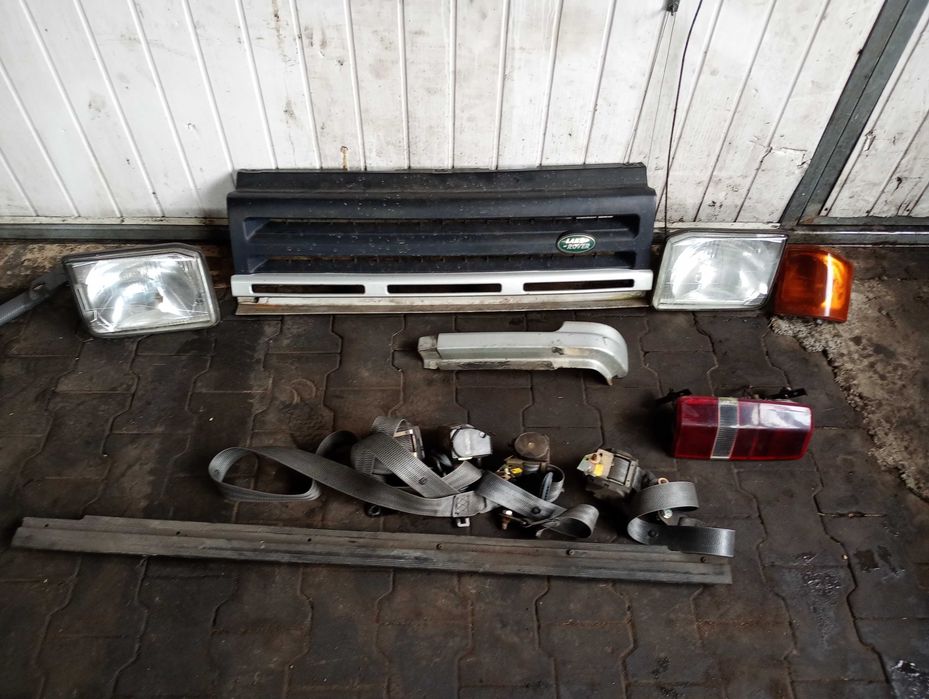 Lampy przednie tyl reflektor Grill Atrapa Listw Land Rover Discovery 1