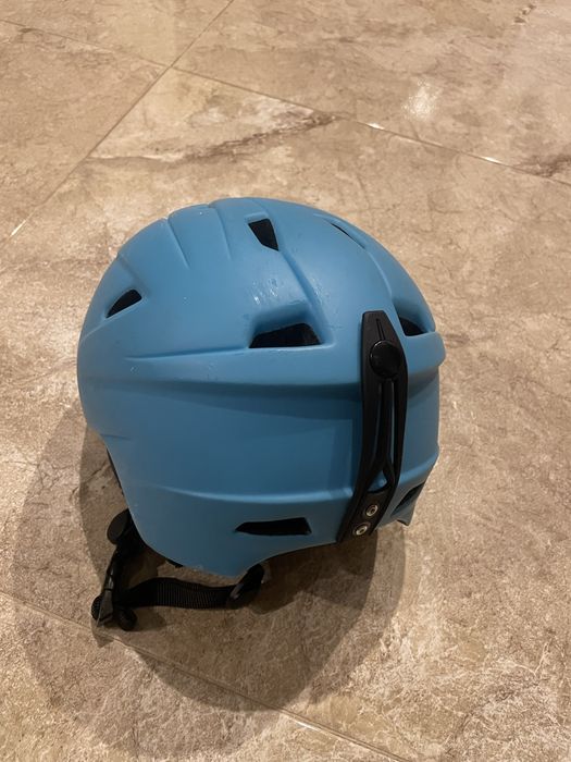 Kask różowy i niebieski 2 szt. narciarski
