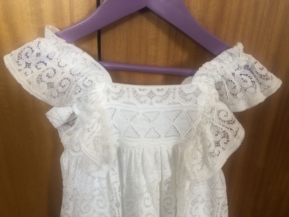 Vestido de Cerimónia rendado Mayoral  Menina 4 anos