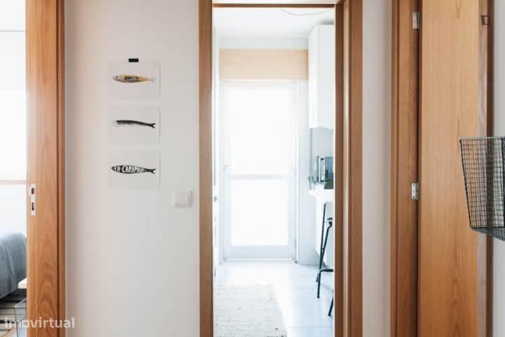 Apartamento com 1 quartos - localizado em Senhora da Hora Porto