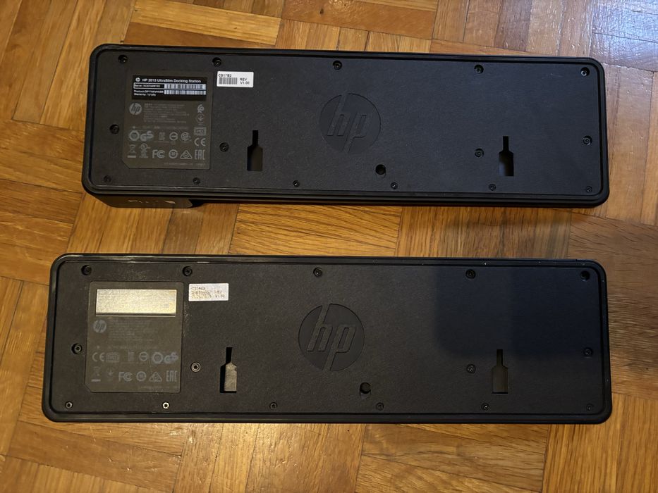 Docking station HP e cabos de alimentacao HP