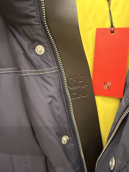 Casaco de penas Carolina Herrera