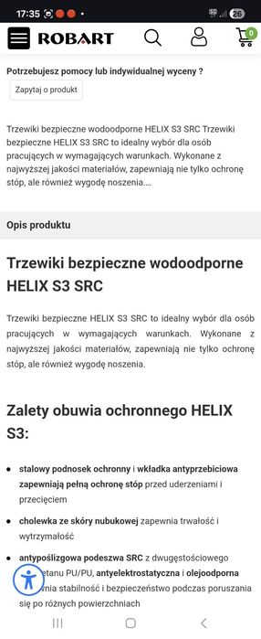 Buty robocze Trzewiki 44
