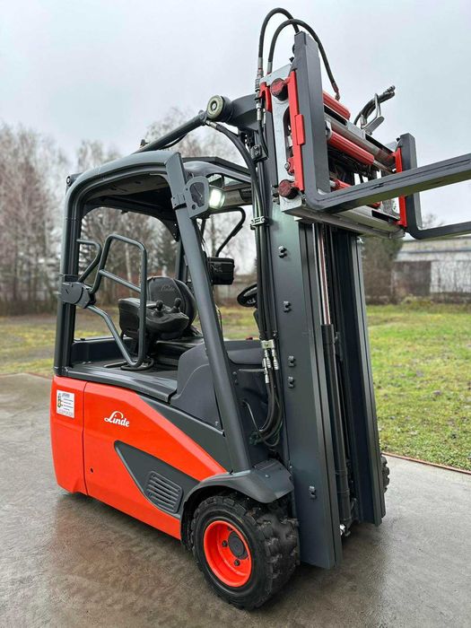 Штабелер електричний Навантажувач LINDE E18-02 1.8t 4.53m камера 2020