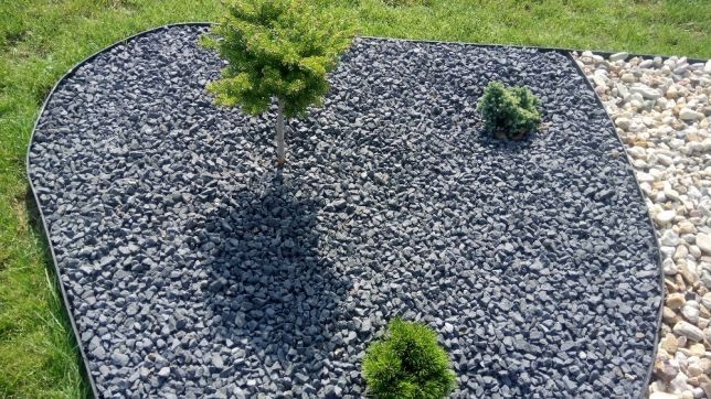 Grys czarny bazalt kamień naturalny również biały darmo dostawa + głaz