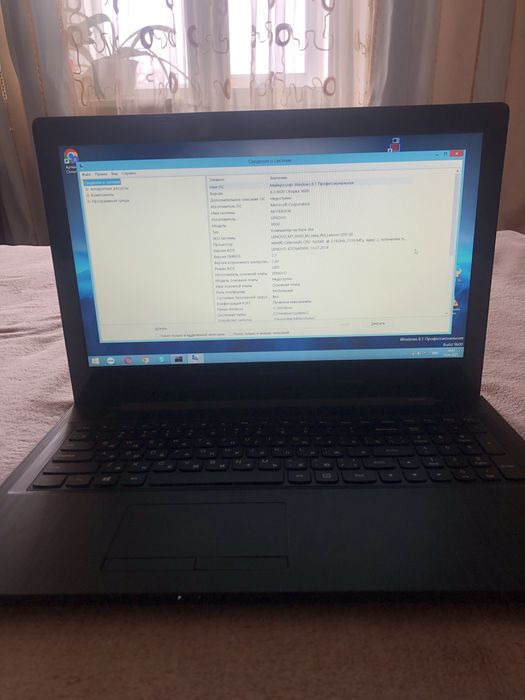 Ноутбук lenovo g50-30 в хорошем состоянии