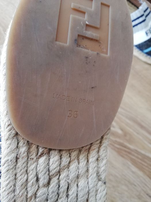 Espadryle Fendi 36