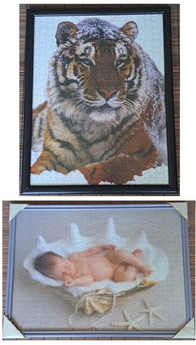 Puzzles com moldura/ Quadros