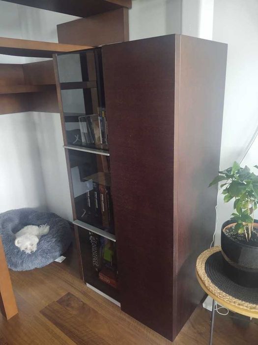 Zestaw mebli do salonu szafka pod telewizor, szafka, 2x półka