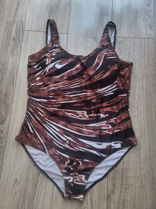 Strój kąpielowy, jednoczęściowy, 5XL
