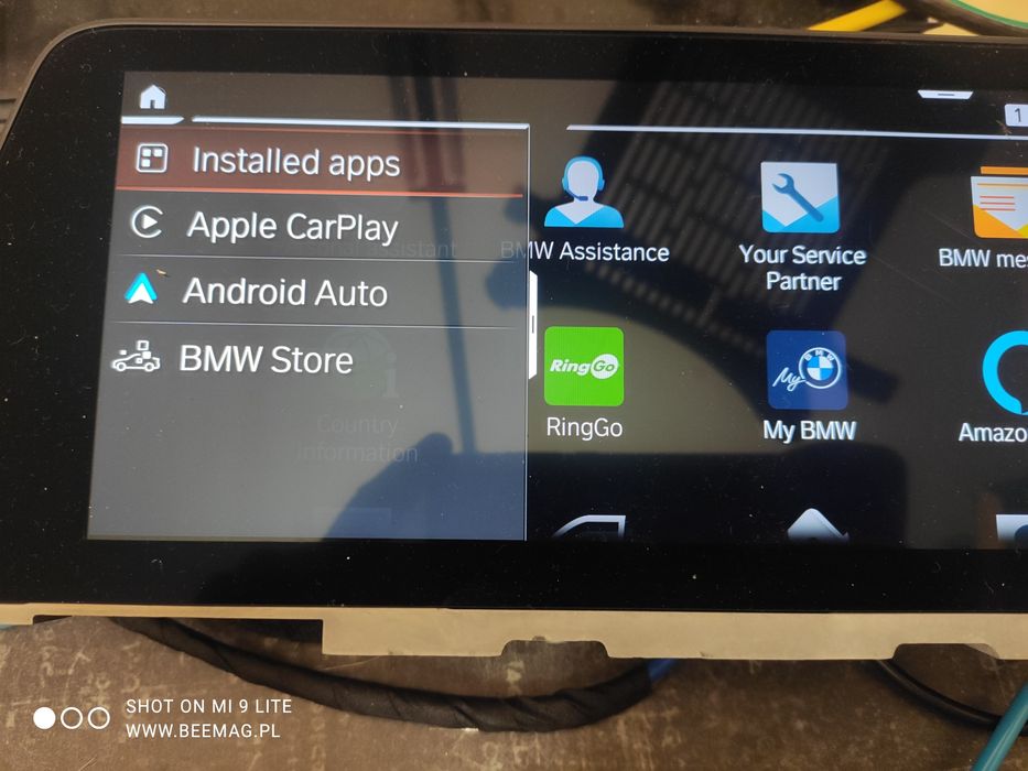Nawigacja BMW MGU id7 id8 NBT Evo Dopisanie Naprawa Wymiana dysku OBD