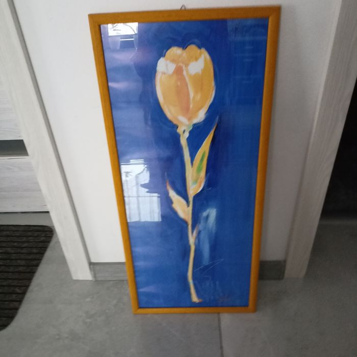 Obraz tulipan 73x33