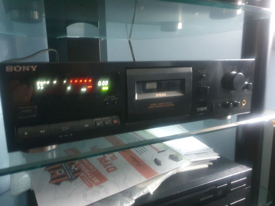 Sony Magnetofon 3 głowicowy seria tc k415