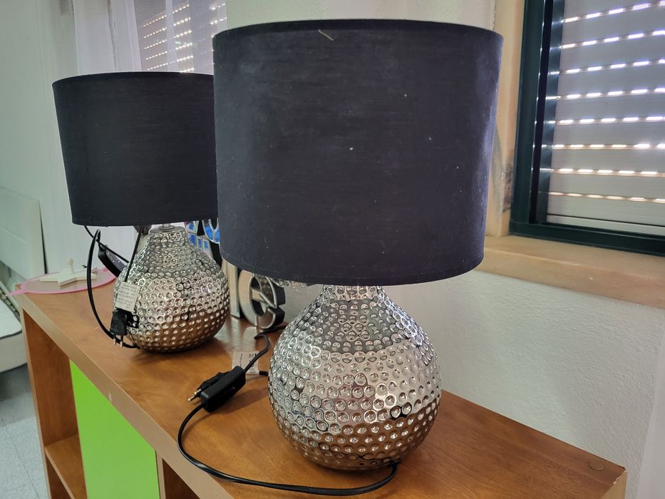 Conjunto dois candeeiros