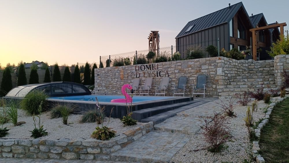 Domki Pod Łysicą- Basen, Jacuzzi, Sauna
