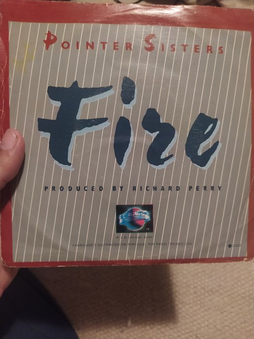 Pointer sisters Vinil fire - oferta dos portes de envio