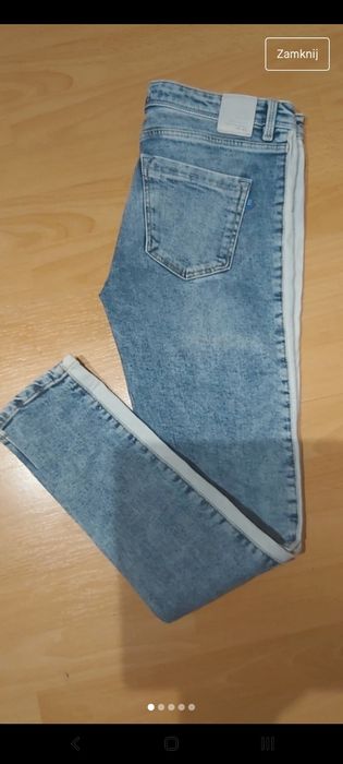 ANTI Blue skinny dzinsowe