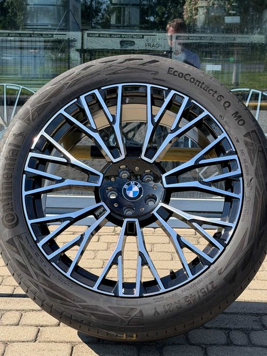 Nowe koła 21 cali BMW X3 G45 czarno srebrne