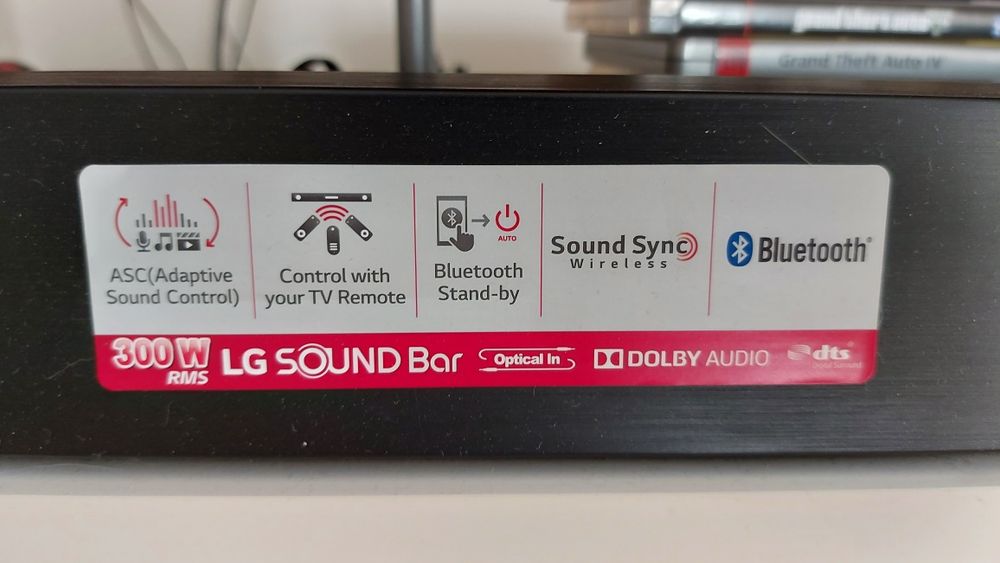 Coluna de Som LG