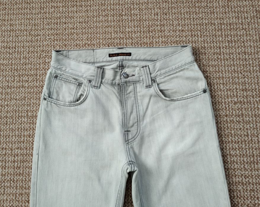 Nudie Jeans Grim Tim джинси slim fit оригінал W30 L30 сірі