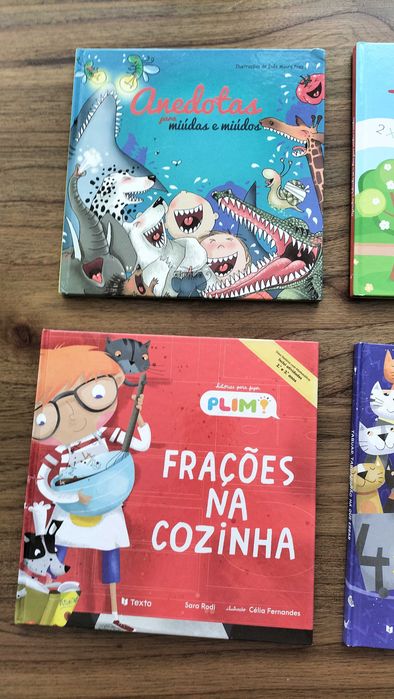 4 livros educativos 1º ciclo - excelente estado