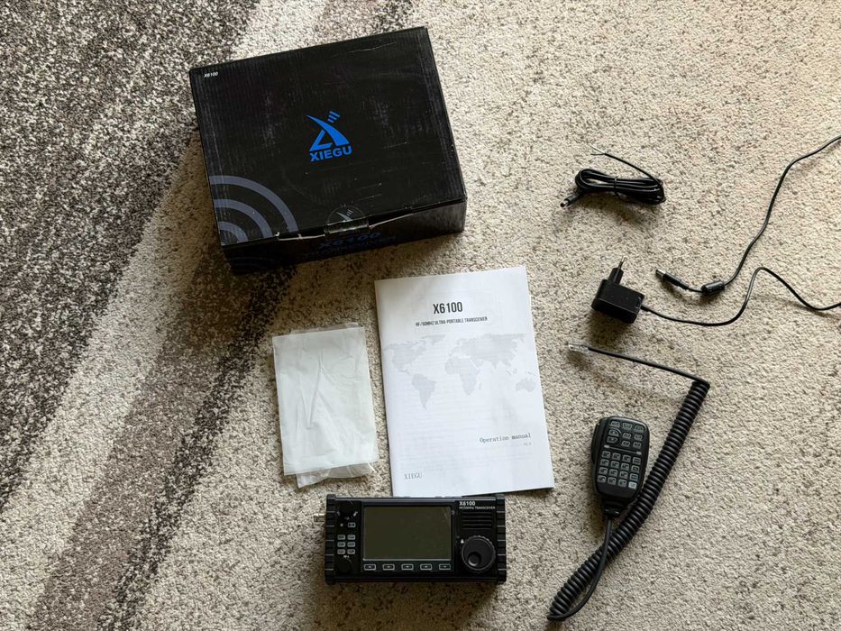 Transceiver Xiegu x6100 - jak nowy
