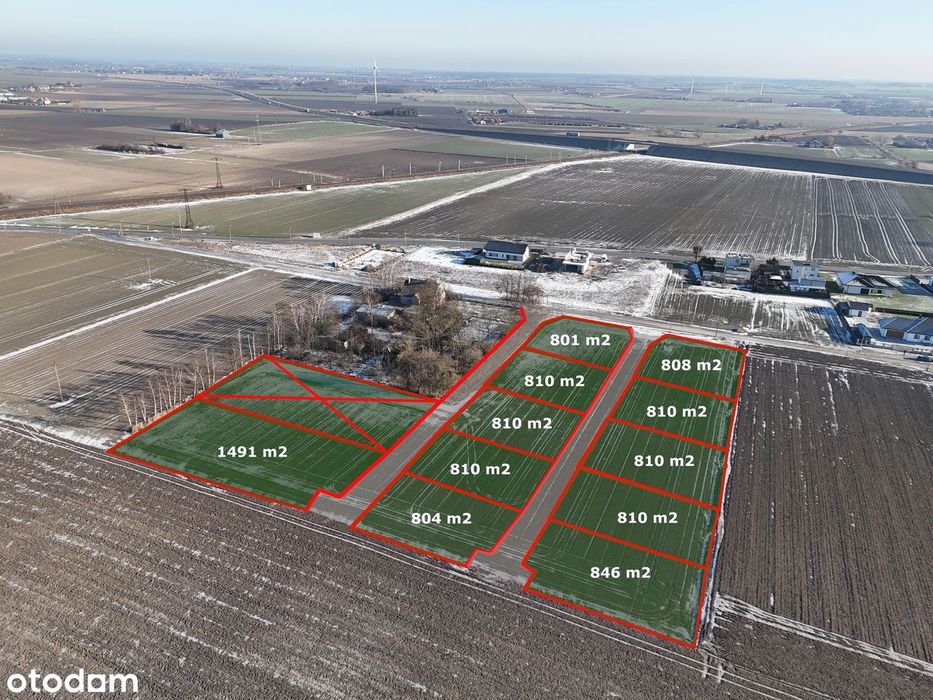 Działki budowlane przy ul. Spornego w Inowrocławiu