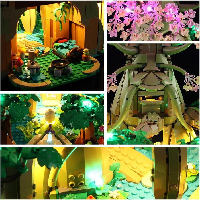 YEABRICKS Światło LED do 77092 The Legend of Zelda drzewko dekoracyjne