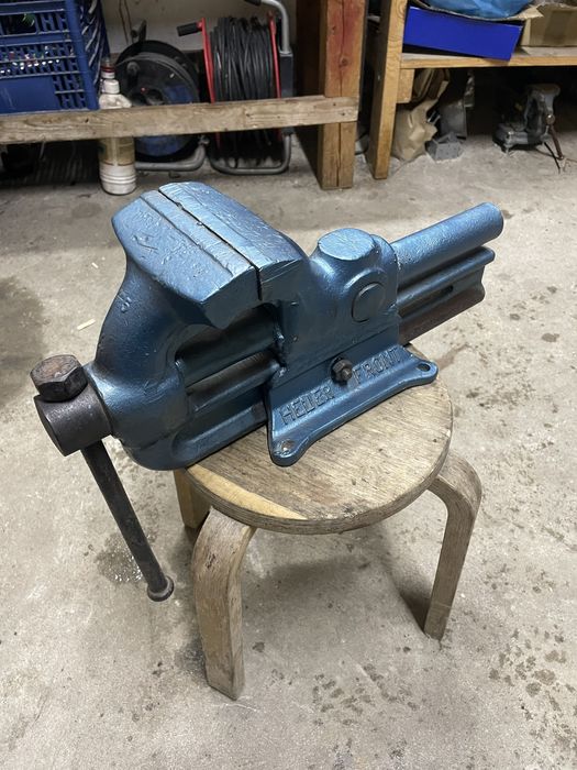 Imadło Heuer Front 125 mm, kute, (matador , leinen, superior)