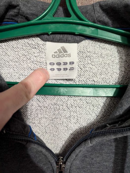 Мужская худи, толстовка Adidas, размер M