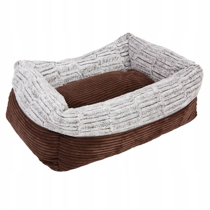 Zooplus legowisko dla psa brązowy 75 cm x 50 cm