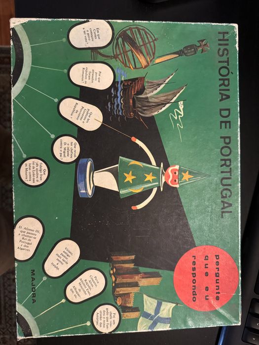 O Sabichao - Historia de portugal - Jogo Tabuleiro completo como novo