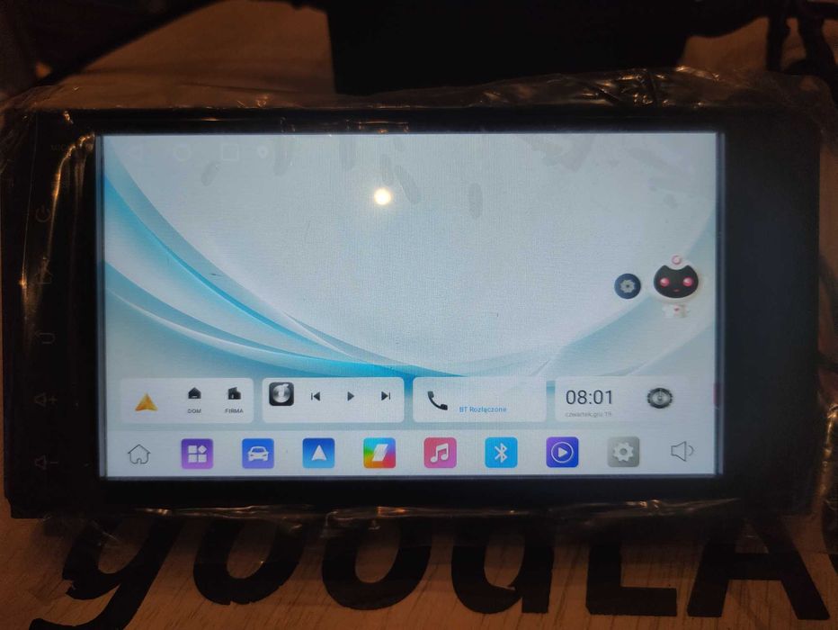 Radio samochodowe android auto wifi BT multimedialne Nakło Bydg