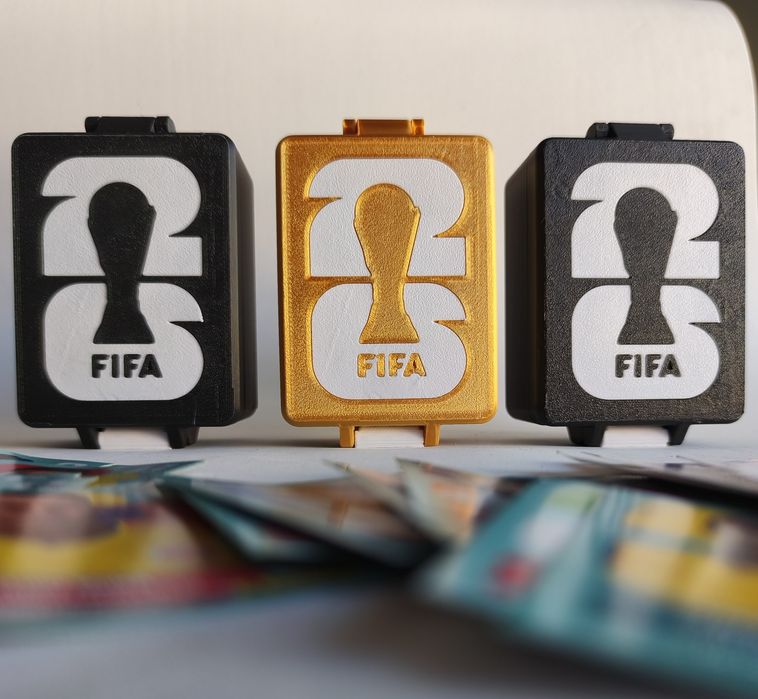 Caixa para cromos copa do mundo