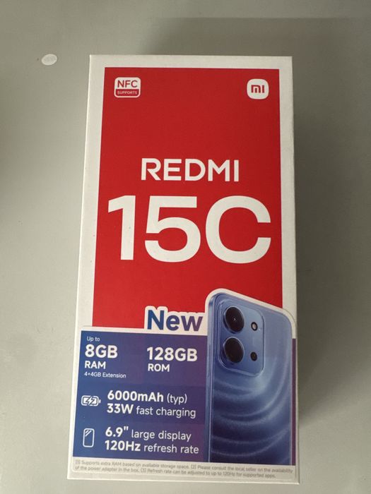 Xiaomi redmi 15C, novo e selado