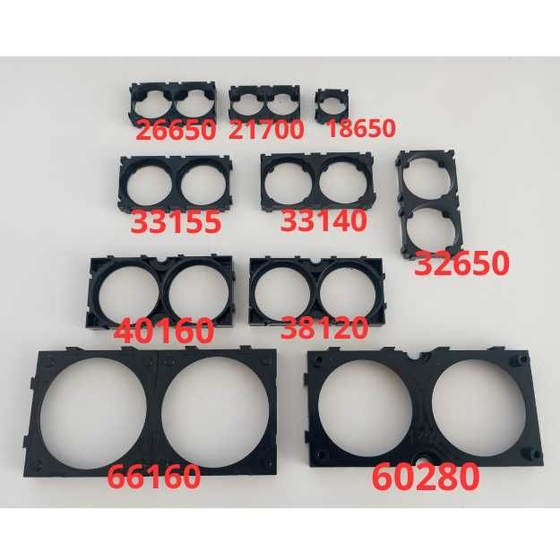 Холдеры 18650/21700/26650/32140/33140/38120/40160/60280/66160