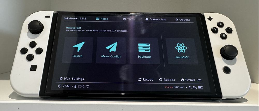 Nintendo Switch OLED Desbloqueada