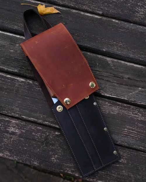 подарунковий набір ножів для шефа набір тріо в чохлі  ніж кухонний