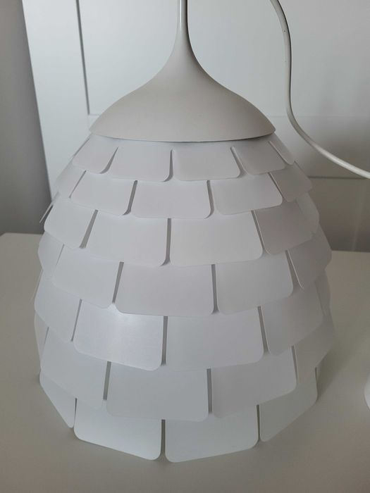 Lampa sufitowa wisząca Ikea Kvartar biała