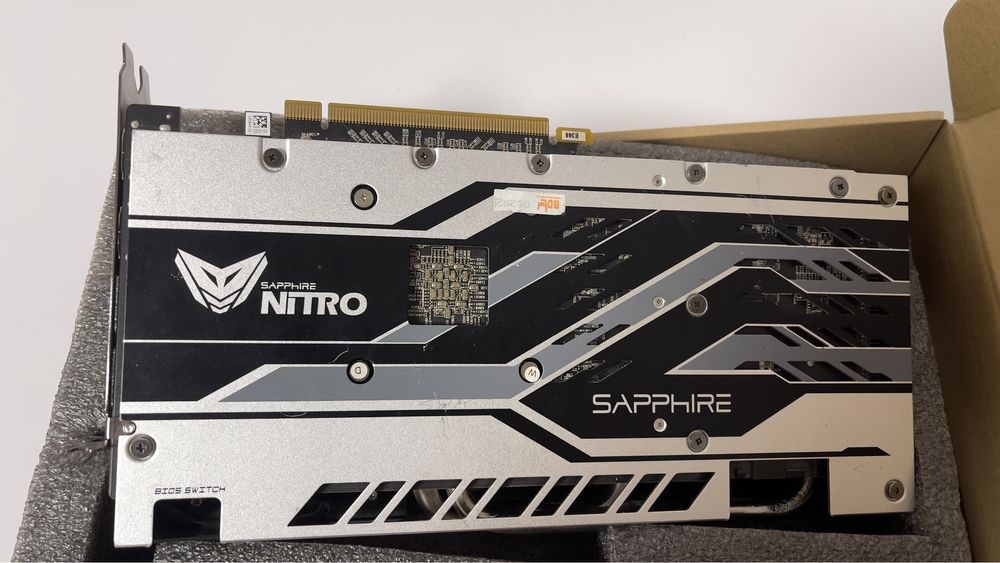 Відеокарта Sapphire RX 570  Nitro 4GB | Не розбиралась | Пломби цілі