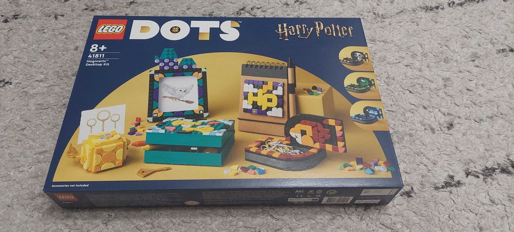 (Nowe) LEGO 41811 DOTS - Zestaw na biurko z Hogwartu