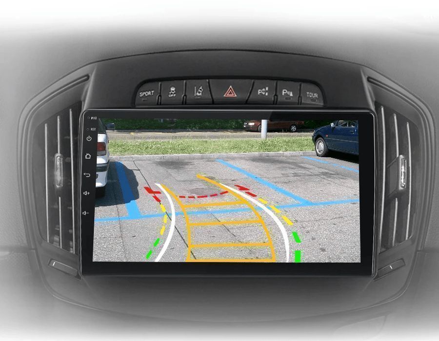 Radio 9" 2DIN Android Auto CarPlay Navi Opel Insignia 2013–2017 PL